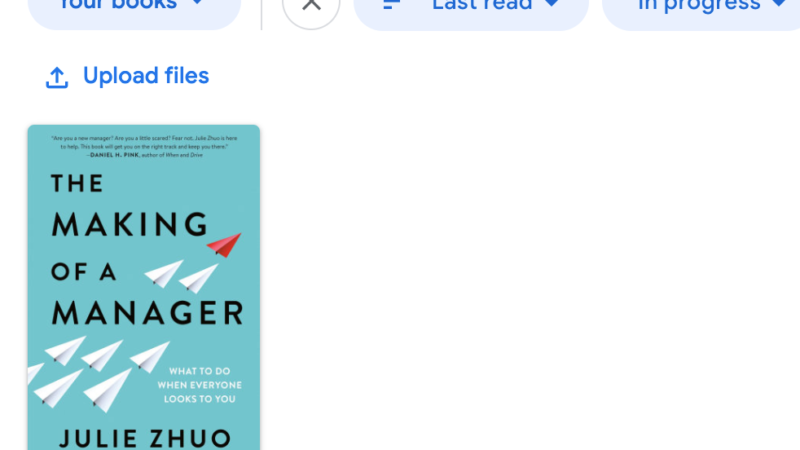 screenshot the making of a manger in google play
