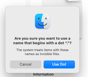 print screen start file with dot